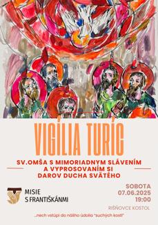 SV. OMŠA S MIMORIADNYM SLÁVENÍM A VYPROSOVANÍM SI DAROV DUCHA SVÄTÉHO
2.7 MISIE NIF S FRANTIŠKÁNMI
SOBOTA 07.06.2025 19:00 RIŠŇOVCE KOSTOL
...nech vstúpi do nášho údolia „suchých kostí“